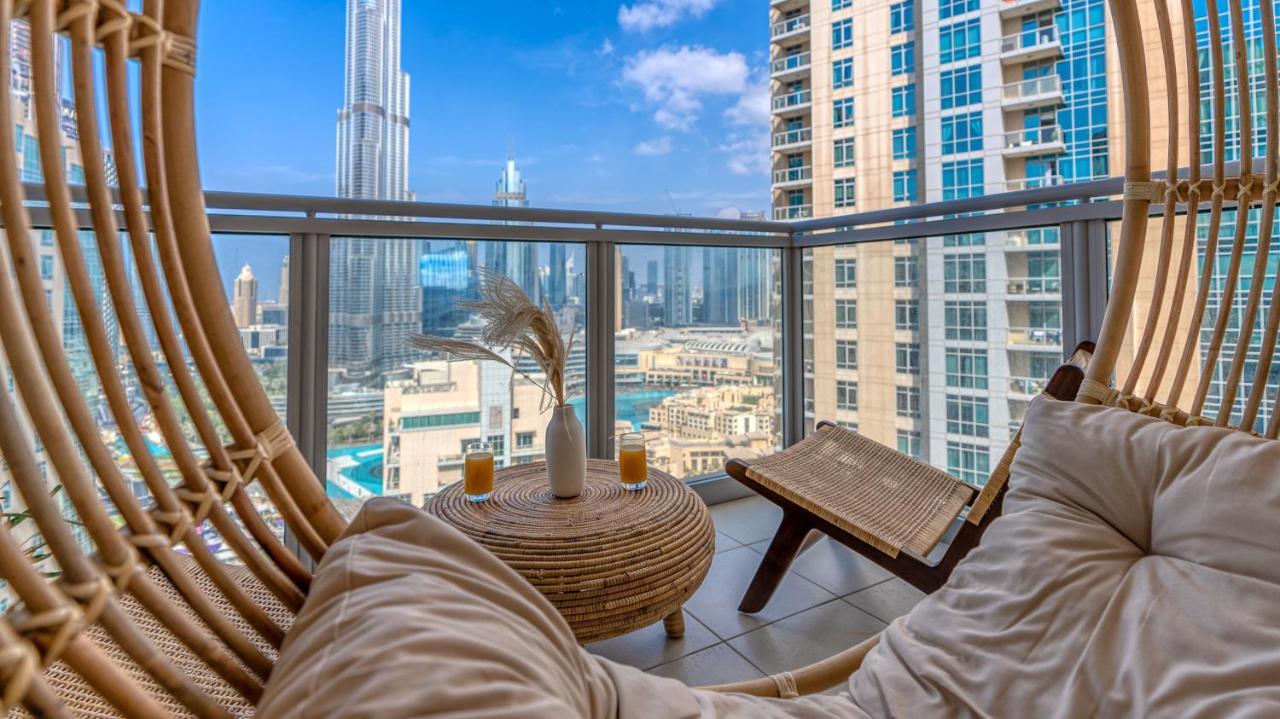 Bellavista - 2Br At The Residences Downtown Boulevard Full Burj Khalifa And Fountain View Дубай Екстериор снимка