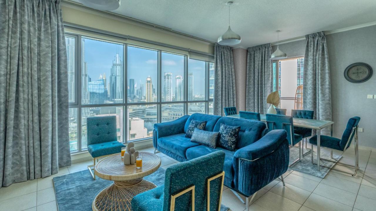 Bellavista - 2Br At The Residences Downtown Boulevard Full Burj Khalifa And Fountain View Дубай Екстериор снимка