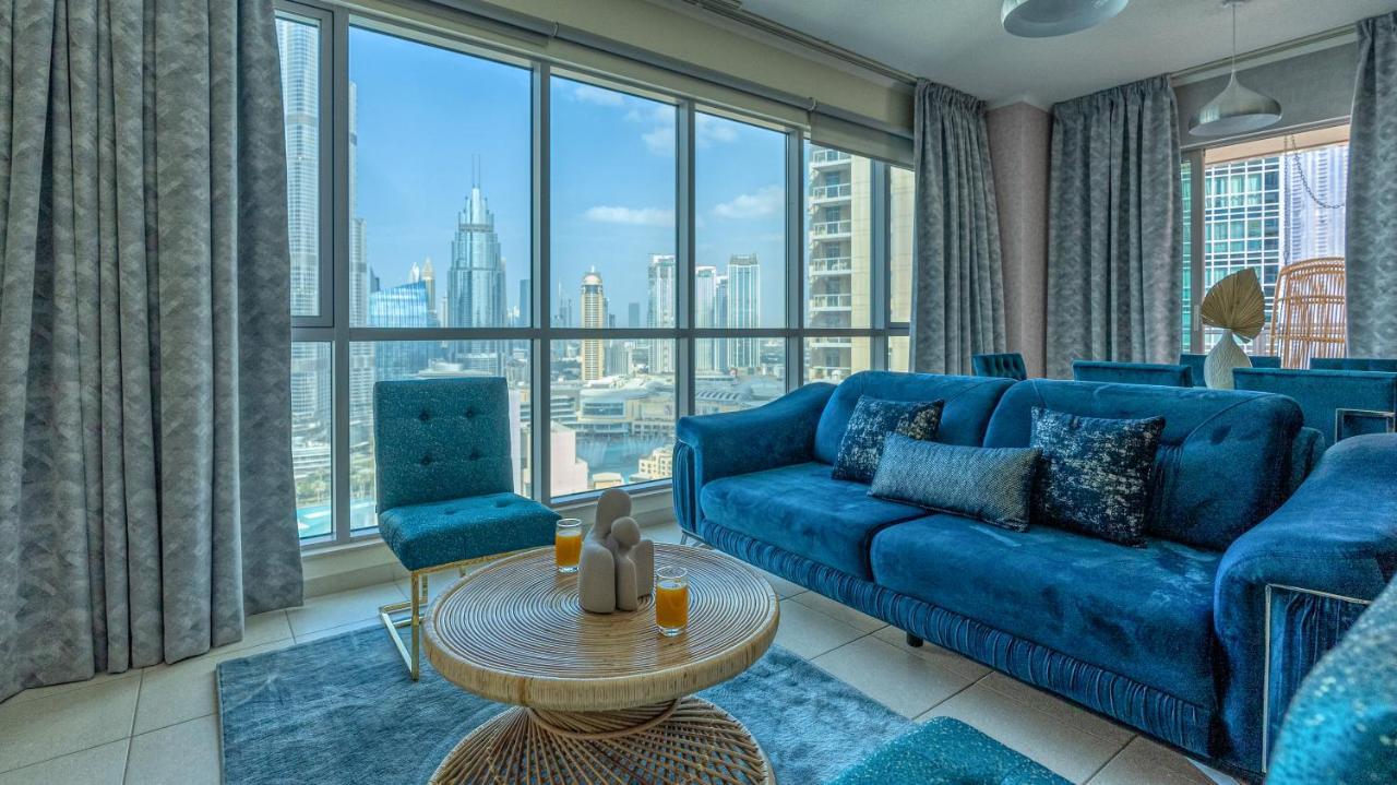 Bellavista - 2Br At The Residences Downtown Boulevard Full Burj Khalifa And Fountain View Дубай Екстериор снимка